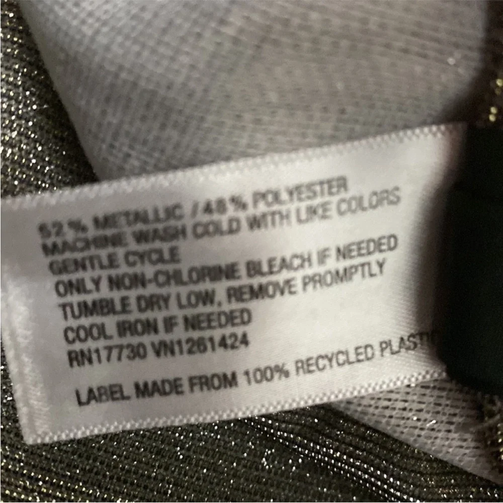 3/$20✨Wild Fable Shimmering Silver Pencil Skirt - Picture 3 of 8